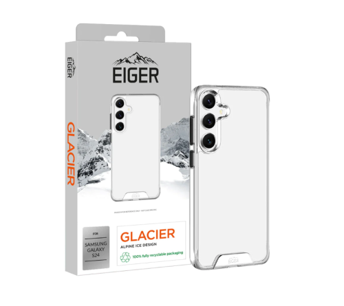Eiger Glacier case Samsung Galaxy S24 - transparant