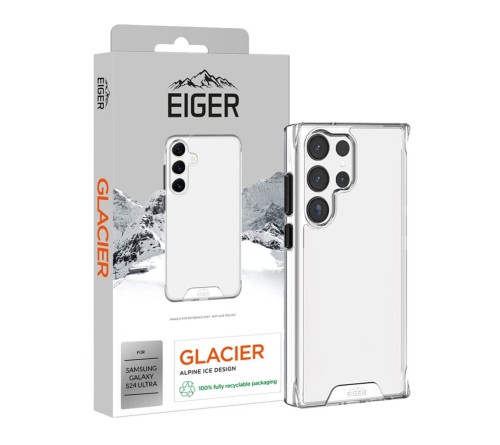 Eiger Glacier case Samsung Galaxy S24 Ultra - transparant