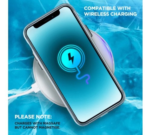 Eiger Glacier case Apple iPhone 14 - transparant