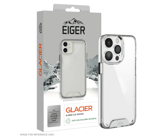 Eiger Glacier case Apple iPhone 14 Pro Max - transparant