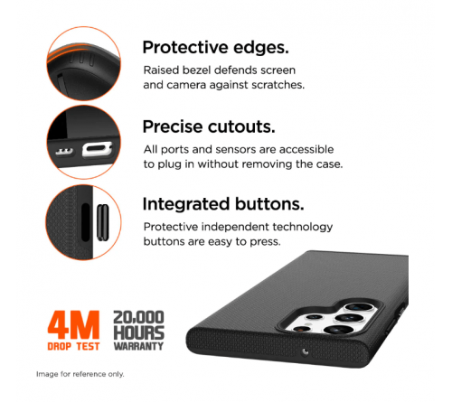 Eiger North case Samsung Galaxy S23 - black