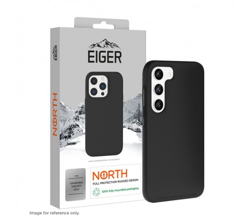 Eiger North case Samsung Galaxy S23 Plus - black