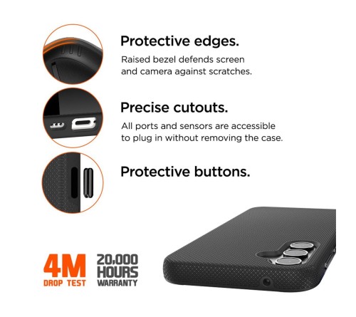 Eiger North case Samsung Galaxy S24 - black