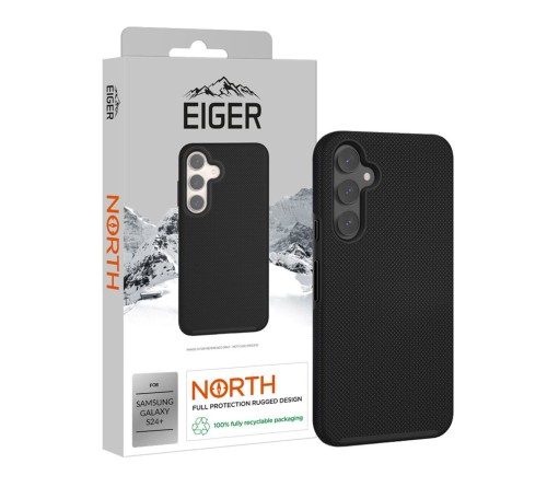 Eiger North case Samsung Galaxy S24 Plus - black
