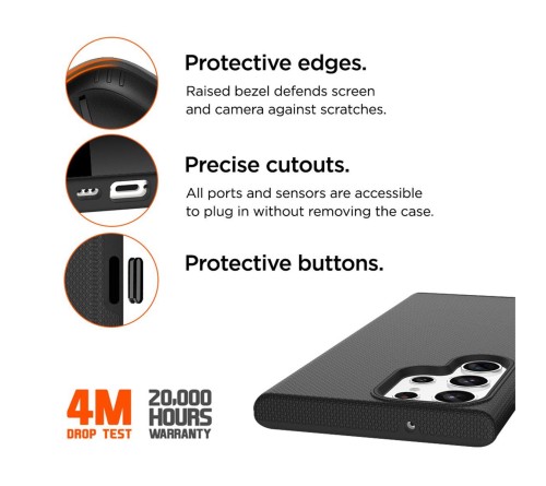 Eiger North case Samsung Galaxy S24 Ultra - black