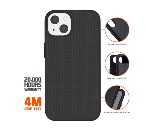 Eiger North case Apple iPhone 13 - black