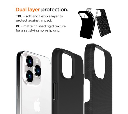 Eiger North case Apple iPhone 15 Pro - black