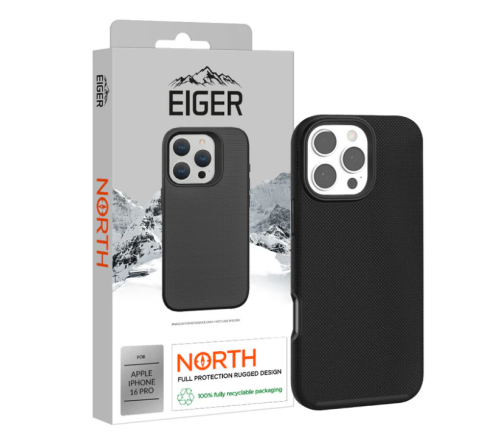 Eiger North case Apple iPhone 16 Pro - black