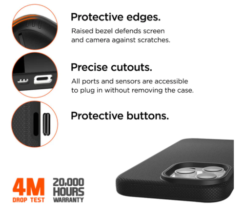 Eiger North case Apple iPhone 16 Pro Max - black