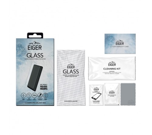 Eiger GLASS Screen Protector Samsung Galaxy A52/A52S- clear