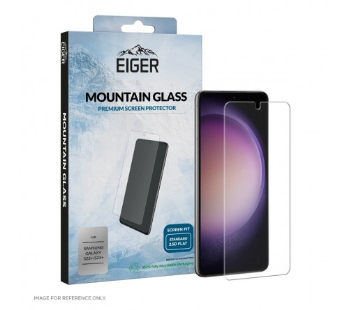 Eiger GLASS Screen Protector Samsung Galaxy S22 Plus/23 Plus