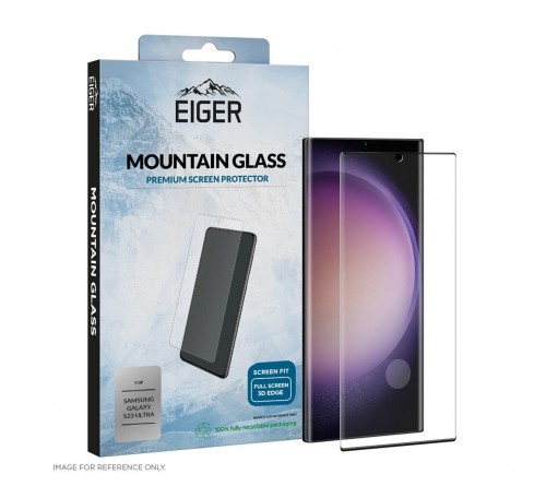 Eiger GLASS Screen Protector Samsung Galaxy S23 Ultra