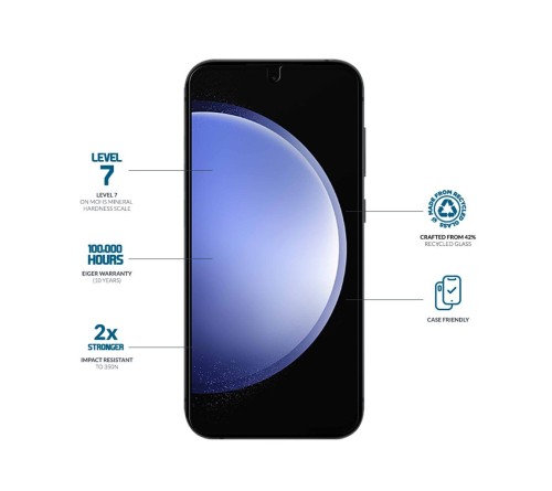 Eiger Mountain Glass Samsung Galaxy S24 - clear