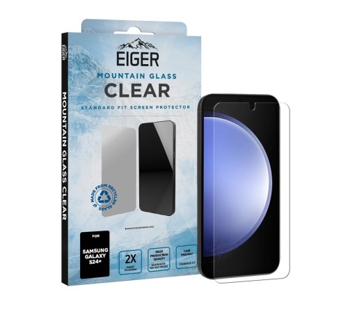 Eiger Mountain Glass Samsung Galaxy S24 Plus - clear