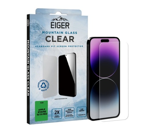 Eiger Mountain Glass Apple iPhone 16/ 15/ 15 Pro