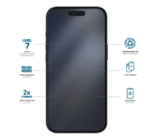 Eiger Mountain Glass Apple iPhone 16 Pro