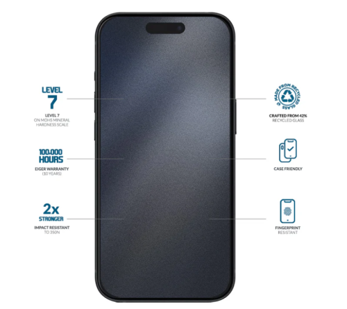 Eiger Mountain Glass Apple iPhone 16 Pro Max