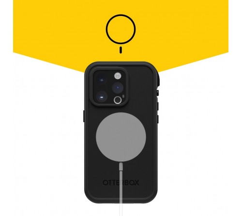 LifeProof Fre Case Apple iPhone 14 Pro MagSafe - Zwart