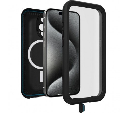LifeProof Fre Case Apple iPhone 15 Pro MagSafe - Zwart