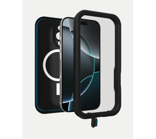 LifeProof Fre Case Apple iPhone 16 Pro MagSafe - Zwart