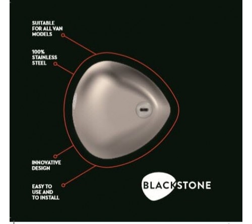 Blackstone Silver Combo veiligheidsslot  1 stuk 2 sleutels
