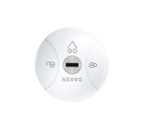 Saturn GO veiligheidsslot wit 1x met 2 sleutels