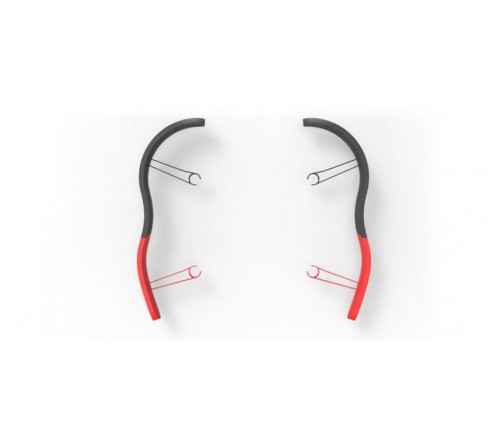 Parrot Bebop part - EPP Bumpers Red