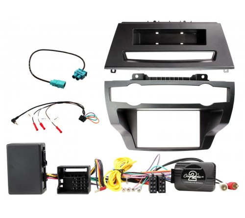 2DIN KIT BMW X5-series 07-13 E70  X6 08-14 E71 met amp