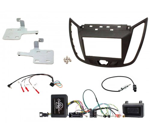 2DIN KIT Ford C-Max 11-19 Donker Grijs