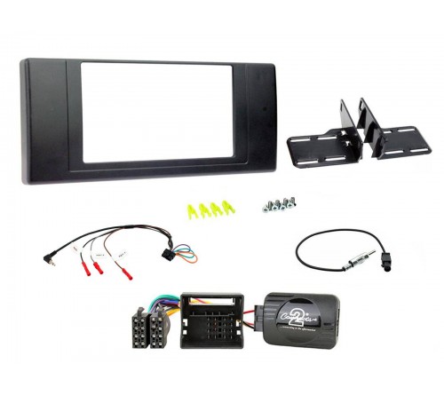 2DIN KIT LR Range Rover 02-05 (L322) zwart