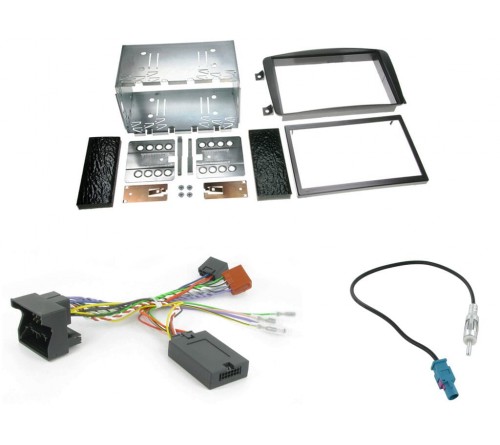2DIN KIT Mercedes C-class W203 00-04