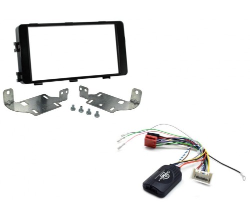 2DIN KIT Mitsubishi Outlander 13-21 met Rockford Fosgate