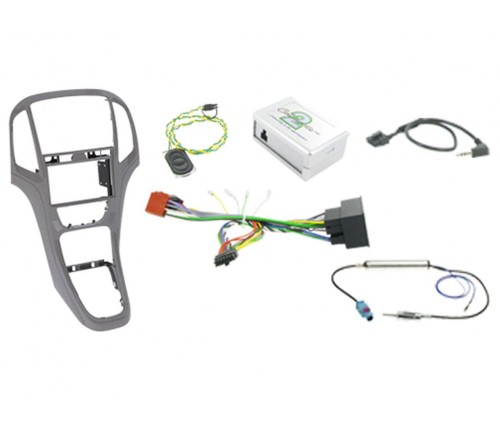 2DIN KIT Opel Astra 10-15 Titan grijs
