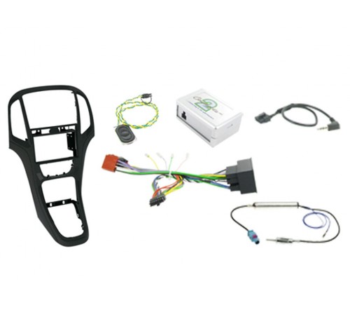 2DIN KIT Opel Astra 10-15 Pearl zwart