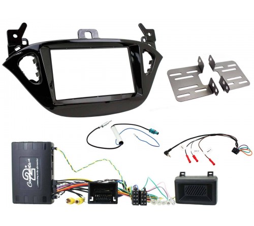2DIN KIT Opel Adam 13-  + Menu Setting piano zwart