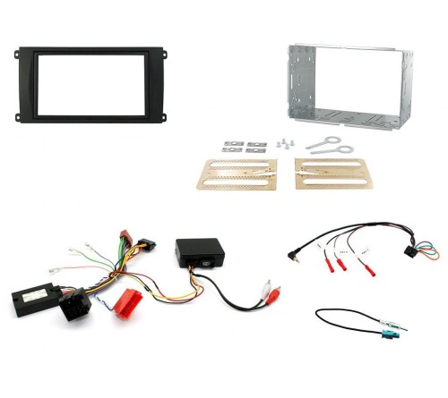 2DIN KIT Porsche Cayenne 02-07 non touch navi pcm2.1