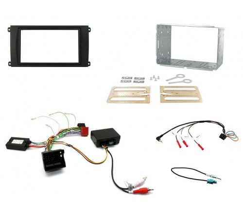 2DIN KIT Porsche Cayenne 07-10 PCM3 +  fibre optic amplifier