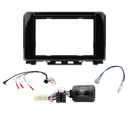 2DIN KIT Suzuki Jimny 2018 - piano zwart