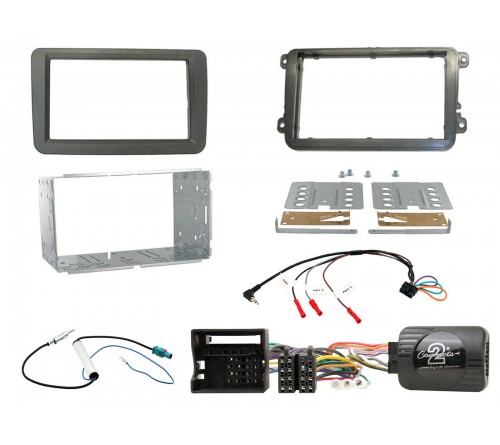 2DIN KIT VW Golf  Polo  T5  Tiguan 05-15 CAN-bus