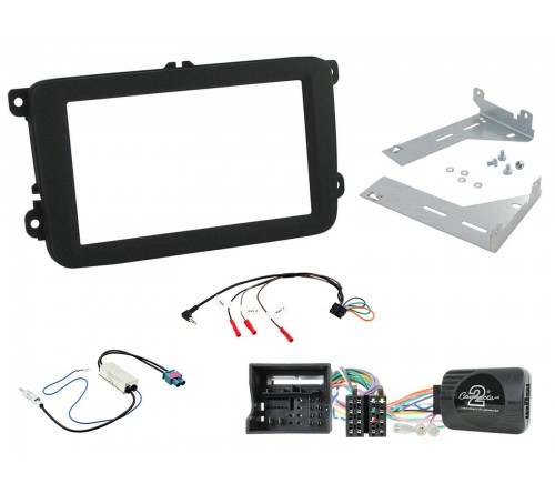 2DIN KIT VW Beetle  Caddy  Tiguan  T6 15-20 zwart