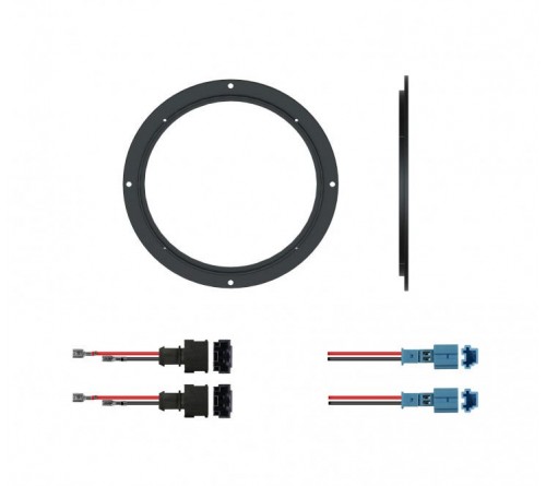 Speakerring set + kabels MB Sprinter 907/910 18- 165cm 182mm