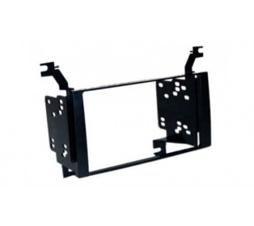2-DIN frame Hyundai Santa Fe 06-12  zwart