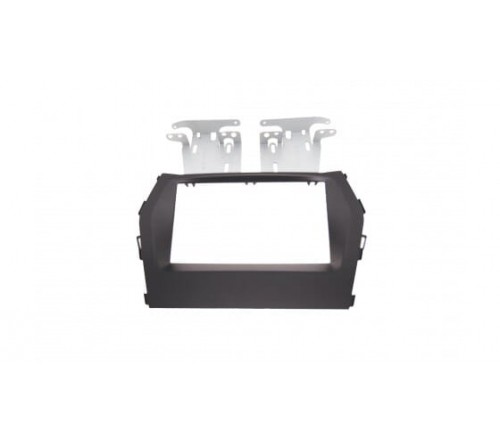 2-DIN frame Hyundai Santa Fe 13-  zwart