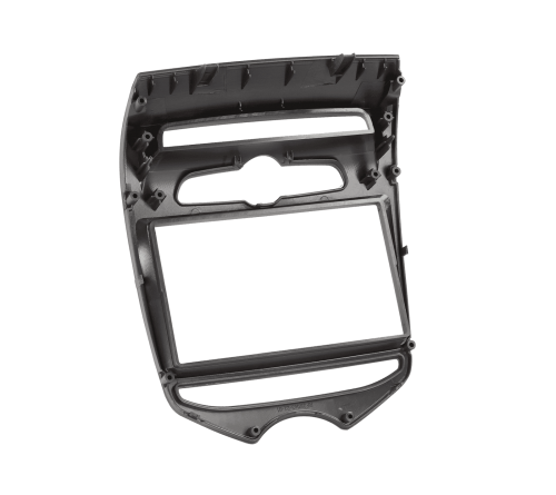 2-DIN frame Hyundai ix20 10-19 manuele airco  mat zwart