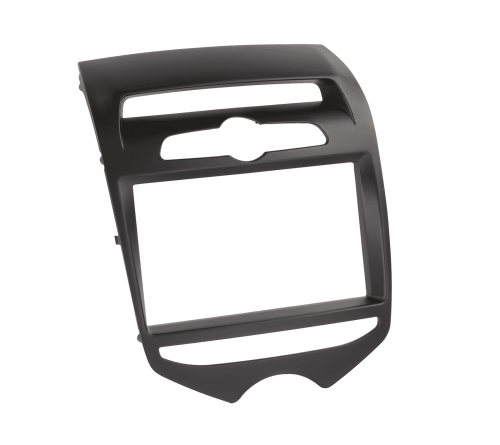 2-DIN frame Hyundai ix20 10-19 manuele airco  mat zwart