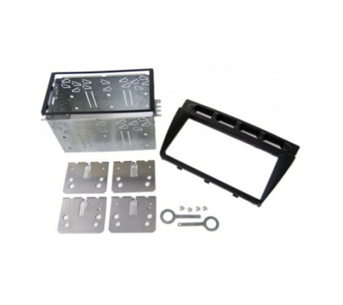 2-DIN frame Kia Picanto 04-08  zwart