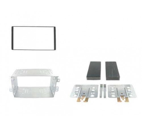 2-DIN frame Kia Carens 06-12  zwart