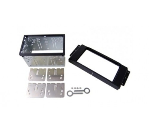 2-DIN frame LR Freelander 07-15  zwart