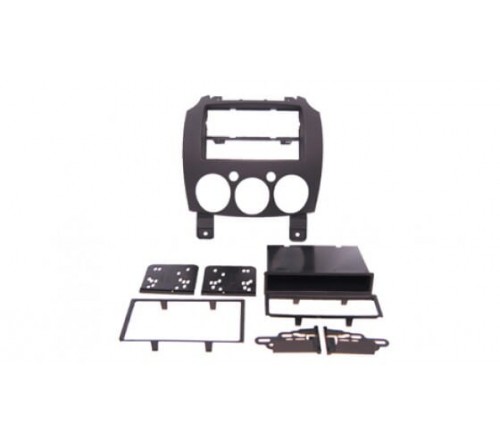 2-DIN frame Mazda 2-serie 07-14 met bakje  zwart