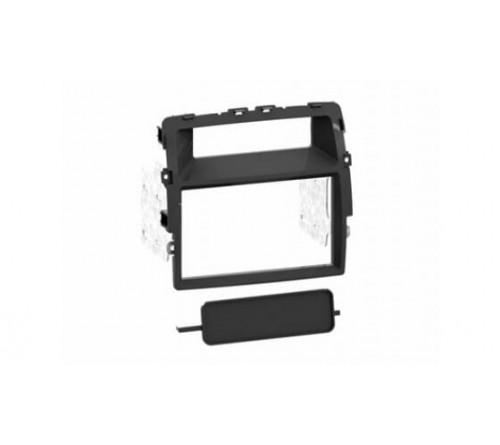 2-DIN frame Opel Vivaro  Trafic  Primastar 10-14 bc zwart